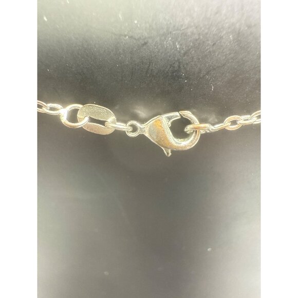 Silver-Tone Necklace With Lobster Clasp For Women - Picture 3 of 4